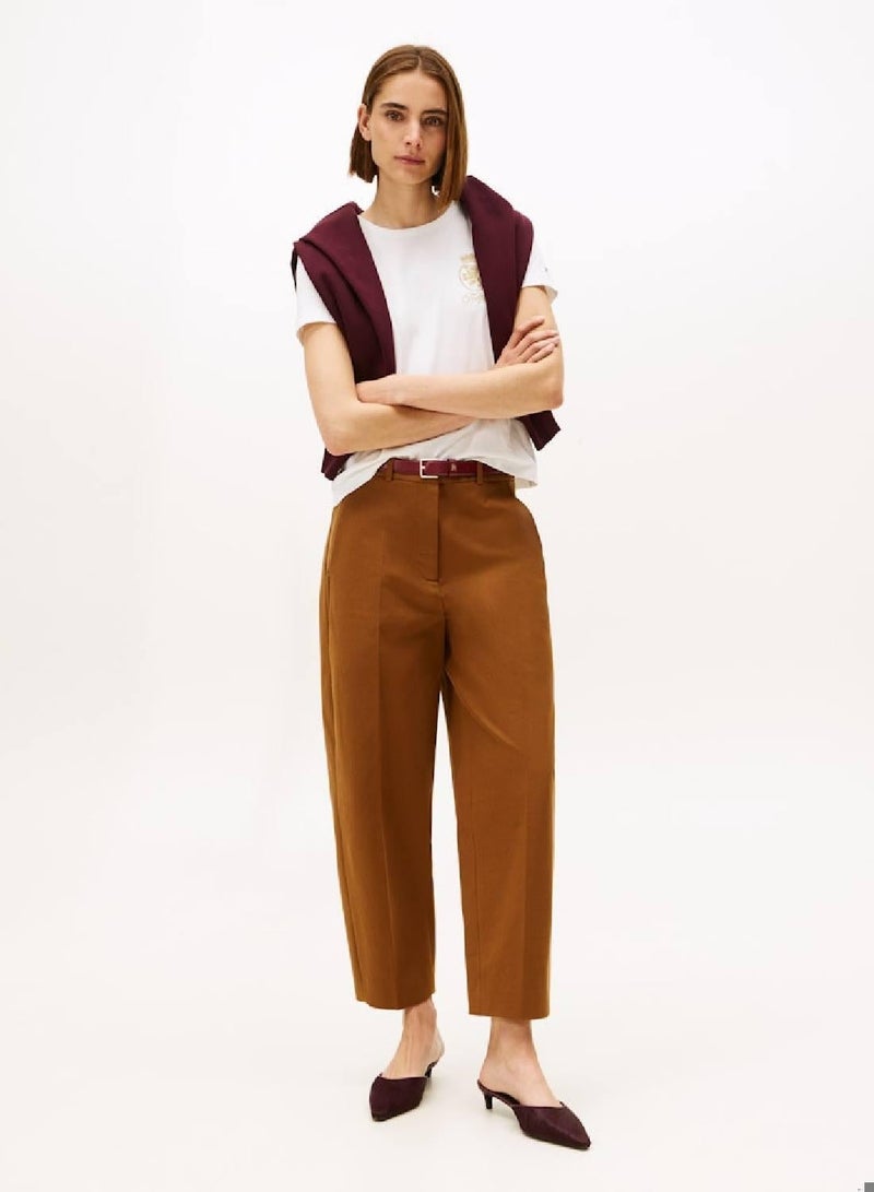 تومي هيلفيغر تيشيرت برقبة دائرية مطرز بشعار - Image 3